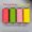 Vibrant Set, variant on 4 Rolls 87.2 Yards Each Roll Total 348.8 Yards Multipurpose Craft String, 0.5mm Star Glitter Round Waxed Thread Kit, Perfect for DIY Bracelet Weaving, Embroidery, Beading, Tassels, Hanging Decoration