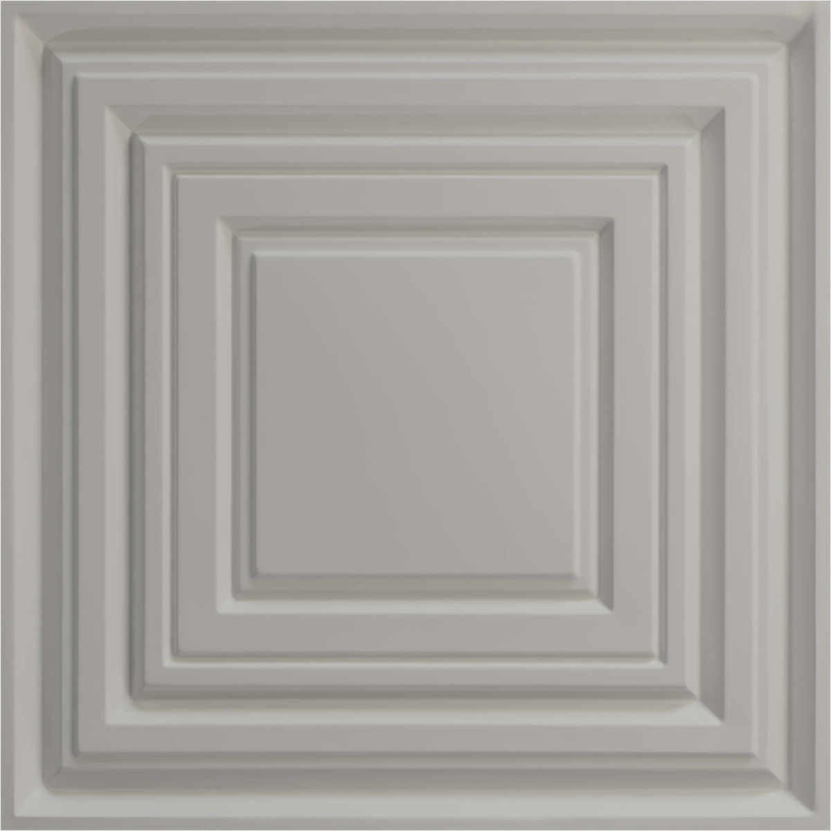 Ekena Millwork 19 5/8"W x 19 5/8"H Multiplex EnduraWall Decorative 3D Wall Panel, Bright Coat Copper (12-Pack for 32.04 Sq. Ft.)