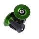 thumbnail image 2 of BLLBOO Tapón del Extremo del Manillar - Manillar de Bicicleta de Aluminio Colorido Manillar Empuñaduras de Barra Tapones de Extremo Tapa Accesorio de Bicicleta 2 Piezas(Green), 2 of 5