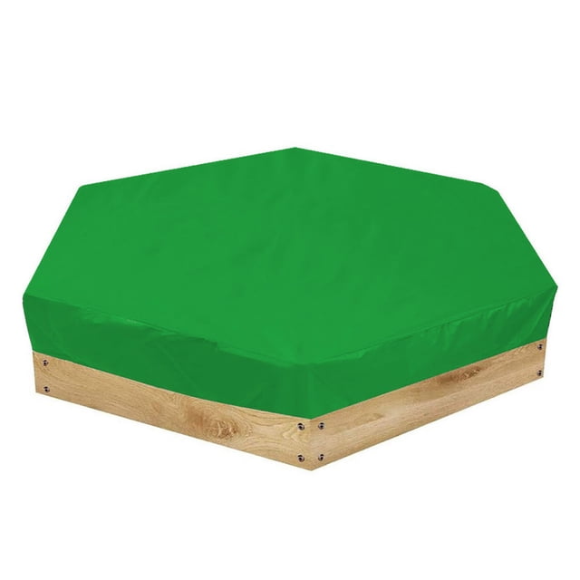 Housse de Piscine pour Bac à Sable, Housse Imperméable pour Bac à Sable, Sélection de Matériaux Multifonctionnelle et Fiable, Housse de Bac à Sable à Cordon, pour Jardin Extérieur