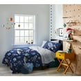 thumbnail image 2 of Saturday Park Stars 100% Organic Kids' Cotton Sheet Set Queen, 2 of 8