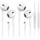 thumbnail image 1 of Auriculares USB-C Pcwfbzf, paquete de 2, con micrófono y control de volumen, 1 of 7