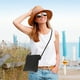 thumbnail image 5 of Bolso de viaje de paja de moda para mujer, bolso de playa de verano, bolso de almacenamiento de tejido de paja, 5 of 6