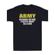 thumbnail image 1 of Army Because No One Played Navy As A Kid Funny Saying Gift Vintage Men's T-Shirt Soft And Comfortable Round Neck - 220g, Casual Sporty Tee, Summer Gifts, 1 of 6