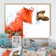 thumbnail image 1 of Designart Christmas Holiday Fancy Santa Claus V Traditional Floating Frame Wall Art, 1 of 4