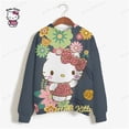 thumbnail image 3 of Sudadera con capucha de moda para mujer, ropa de calle, sudadera de otoño e invierno de manga larga, suéter con capucha Harajuku, sudadera de dibujos animados de HELLO KITTY para mujer, 3 of 5