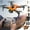 Orange, variant on The Foldable Quadcopter Comes With Cold Light, Gps Drone with A 5.9-Inch Lcd Screen Remote Control, High-Definition Aerial Photography Quadcopter, Remote-Controlled Aircraft for Obstacle Avoidance