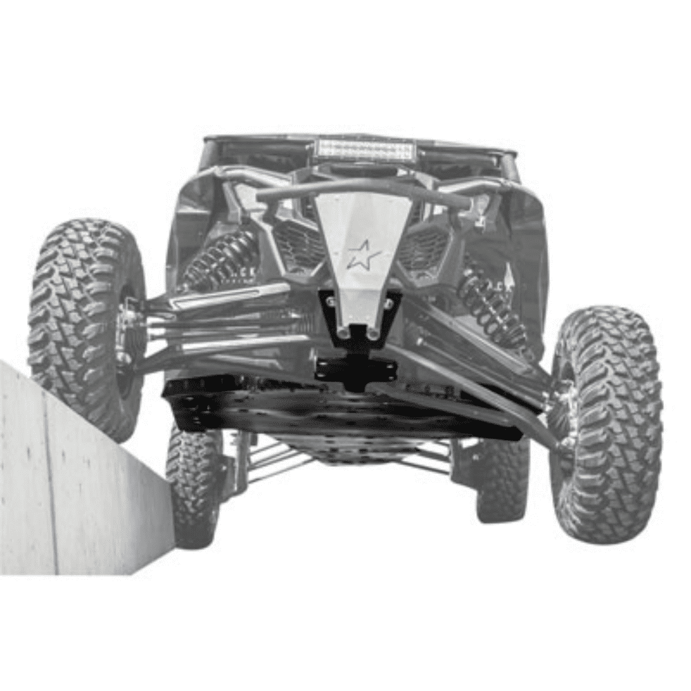 QuietGlide Skid Plate 3/8" for CanAm Maverick X3 Turbo R 20172018