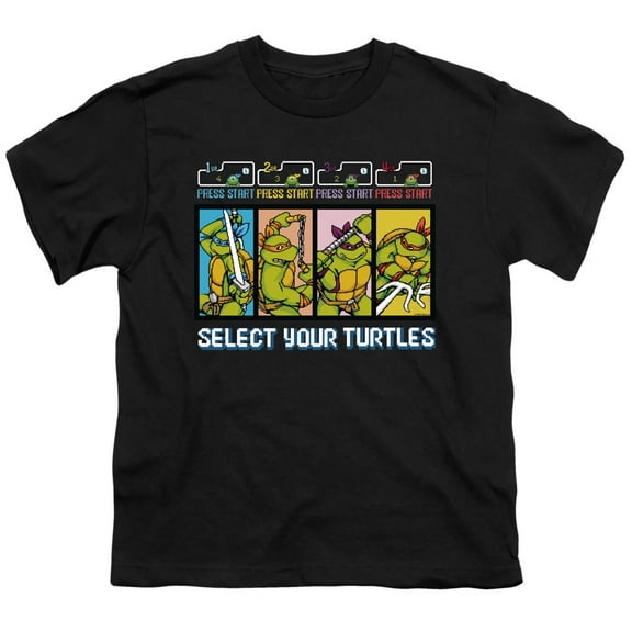 TMNT Teenage Mutant Ninja Turtles Select Your Turtles Unisex Youth T Shirt