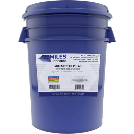 Miles Hytex, 68 Anti-Wear Hydraulic Fluid, 5-Gallon