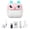 Pink, variant on Riousery Cute Kids Instant Print Camera 24MP Digital Video Recorder with 2.4-inch (6.1 cm) IPS Screen, Auto Focus, 32GB Memory Card & 3 Paper Rolls, Birthday Festival Gift for Boys Girls, Green