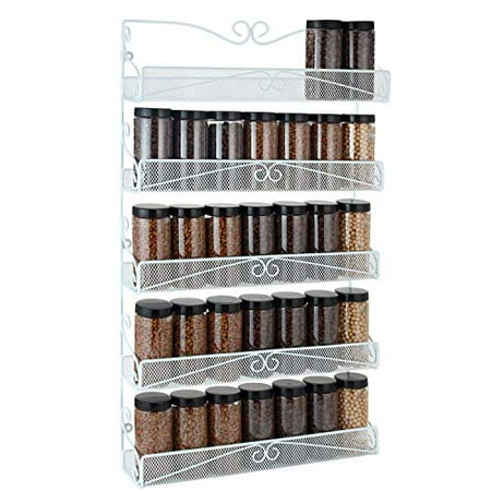 Spice Rack,Hanging Wall Mounted Spice Rack Organizer Shelf ...
