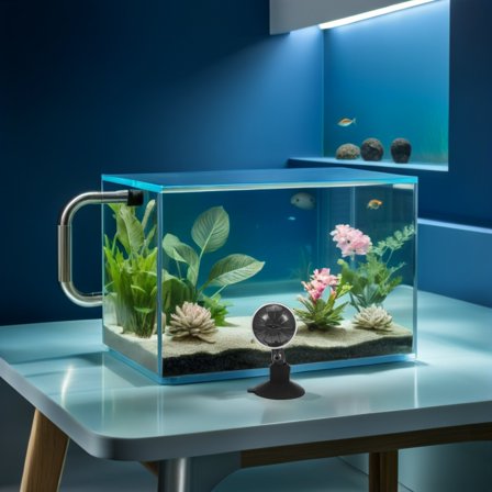 LOLIPPYY Black Fish Tank Bubbler Air Stone Aquarium Oxygen Diffuser with Adjustable Bubble Control for Freshwater and Tanks