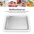 thumbnail image 3 of Ice Cream Roll Maker, 304 Stainless Steel Versatile Flat  Ice Cream Maker  for Frozen Yogurt 17.5x22cm / 6.9x8.7in,21x26cm / 8.3x10.2in, 3 of 7
