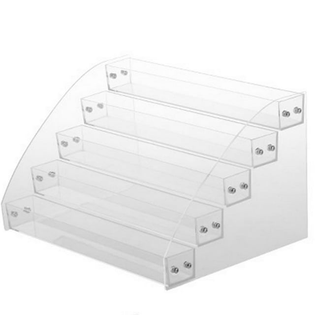 Multi-couche Acrylique Transparent Vernis à Ongles Rack Présentoir Support