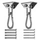 thumbnail image 1 of Gancho de techo resistente de acero inoxidable SUS304 - 4 tornillos de fijación para conjuntos de madera y hormigón - Capacidad de carga hasta 450 kg, 1 of 5