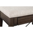 thumbnail image 6 of Magnussen Westley Falls Bench with Upholstered Seat, 6 of 8