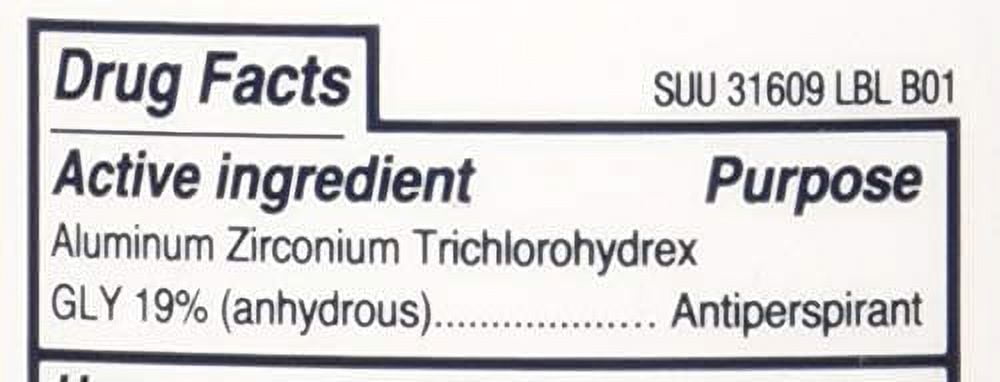 "Sure Antiperspirant & Deodorant, Fresh And Cool, 48hr Invisible Solid, 2.6 Oz, -  6 Pack