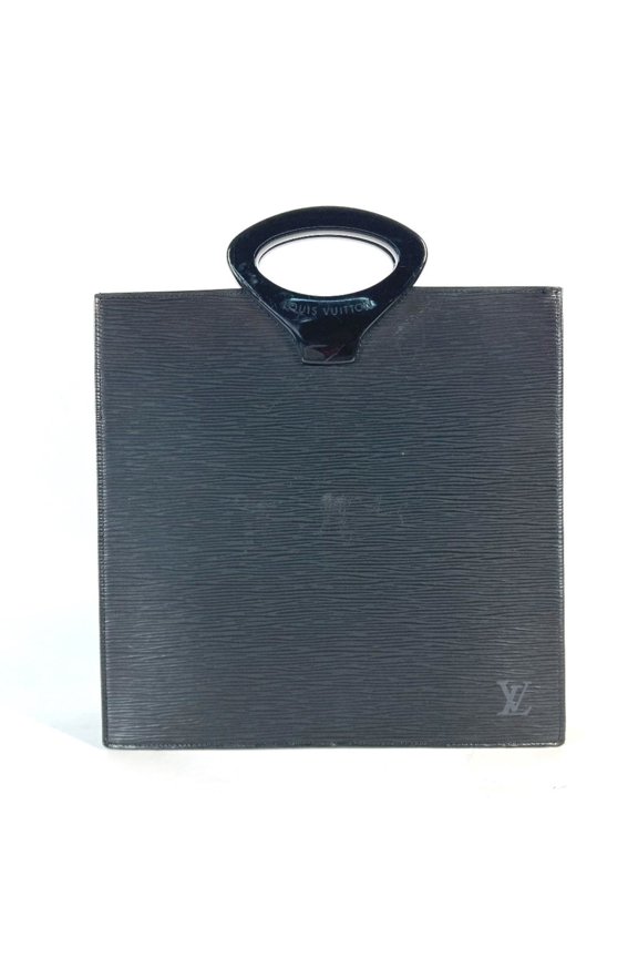 Pre-Owned LOUIS VUITTON M52102 Epi Ombre Handbag Leather Women's Black