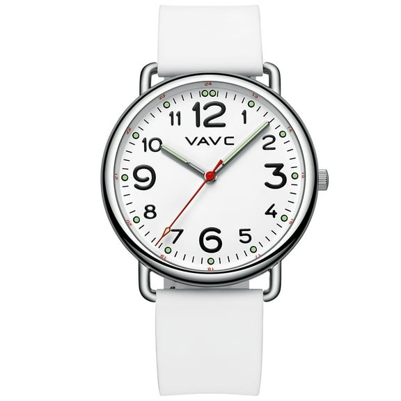 VAVC Nurse Watch Women with 41MM Big Nurmels Dial Easy to Read for Female Teen
