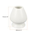 thumbnail image 2 of Uxcell Ceramic Chasen Stand 70mm Matcha Whisk Holder Teas Set Whisks Stand Traditional Matcha Tea Chasen Holder Tea Set Accessories for Tea Tasting, White, 2 of 7