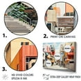 thumbnail image 3 of Designart "Multicolor Cubic College Building In Minimalism" College & University Buildings Canvas Prints, 3 of 7