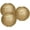 Gold, variant on Pack of 3 Round Paper Lanterns Lamp Wedding Birthday Party Decoration