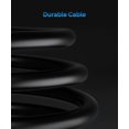 thumbnail image 3 of LAICAIW XLR to XLR Microphone Cable (50 Feet) XLR Male to Female Mic Cable 3-Pin Balanced Shielded XLR Cable for Mic Mixer, Recording Studio, Podcast-Black, 50ft, 3 of 7