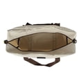 thumbnail image 4 of Wide Mouth Tool Bag Canvas Hardware Tool Storage Bag Waterproof High Bearing Capacity Hardware Woodworking Repair Storage Canvas Case Handbag Gray, 4 of 7