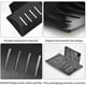 2 Pack Self-Adhesive Soap Dish Soap Holer Soap Box Soap Case Wall Mounted Soap Tray for Bathroom Kitchen Black 4.9x3.3x1.8in – image 3 sur 6