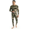thumbnail image 4 of Mossy Oak Men's Heavyweight Fleece Base Layer Thermal Shirt, Mossy Oak Terra Gila, M, 4 of 8