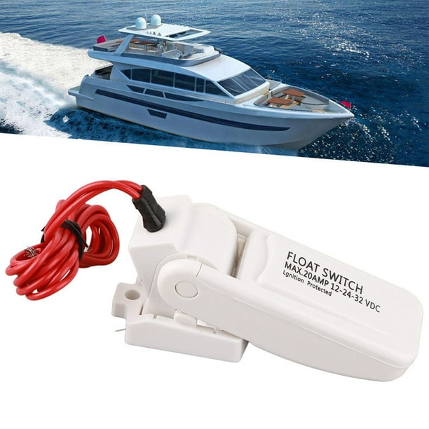 Piezas para barcos, bomba de achique automática para barcos, interruptor de flotador para bomba de achique, interruptor de bomba sumergible, durabilidad prolongada