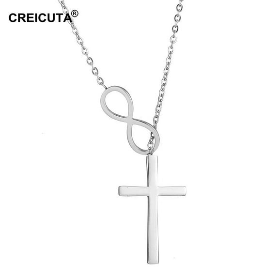 8  Cross Pendant Necklace - S925 Silver (Golden & Silvery), Hypoallergenic, Trendy & Timeless Jewelry for Daily Wear, Perfect Gift for Mother's Day