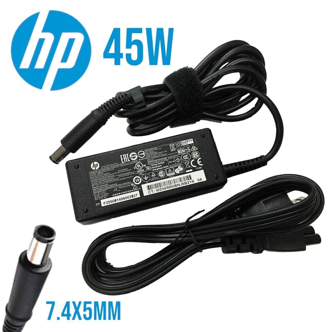 AC Adapter Charger For HP Pavilion 14-c015dx Chromebook D1A49UA - Foto 8