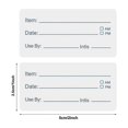 thumbnail image 2 of 500 Pcs Food Storage Labels On Roll Self-adhesive Food Date Labels Freezer Tag Stickers Prep Canning Labels GuanGuan, 2 of 4