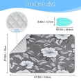 thumbnail image 2 of Ironing Mat Portable Ironing Blanket for Table Top Travel Ironing Pad for Washer Dryer 27.6" x 47.2" Old-fashioned Floral Pattern, 2 of 6