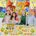 thumbnail image 6 of SpongeBob SquarePants 13th Tableware Balloons Cake Toppers Backdrop Banner Supplies Party Decor Plates Decorations, 6 of 7