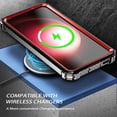 thumbnail image 3 of case for Samsung Galaxy S22+ Plus Case Compatible for Magsafe, Ultimate Protection Armor with Ring Holder Fit for Magsafe Wireless Charger Phone Case for Samsung Galaxy S22 Plus HJJ Green, 3 of 10