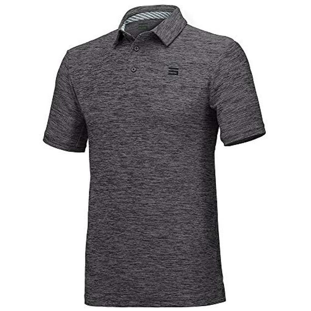 Three Sixty Six Golf Shirts for Men - Dry Fit Short-Sleeve Polo ...
