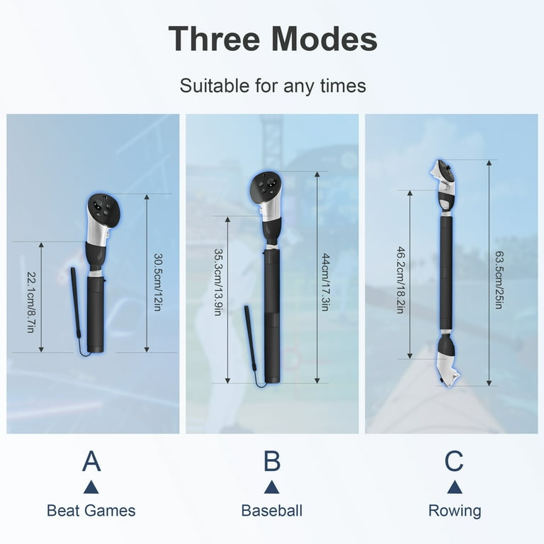 VR Game Handle Attachments Extension Grips for Meta/Oculus Quest