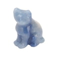 thumbnail image 1 of Estatuilla De Piedra De Chakra, Piedra Curativa Energética De Meditación Para Aliviar El Estrés Con Decoración En Forma De Gato Para El Hogar Y La Oficina, 1 of 7