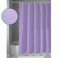 thumbnail image 3 of Small Stall Shower Curtain 48x72 Inch Narrow Half Size Purple Bath Curtains Bathroom Decor Modern Pure Lavender Purple Waterproof Fabric Shower Curtain Set with Hooks 48 Inch, 3 of 6