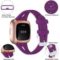 thumbnail image 3 of REQO Compatible pour Fitbit Versa 2 Bandes pour Femmes Hommes Versa Lite Bandes, 3 of 8