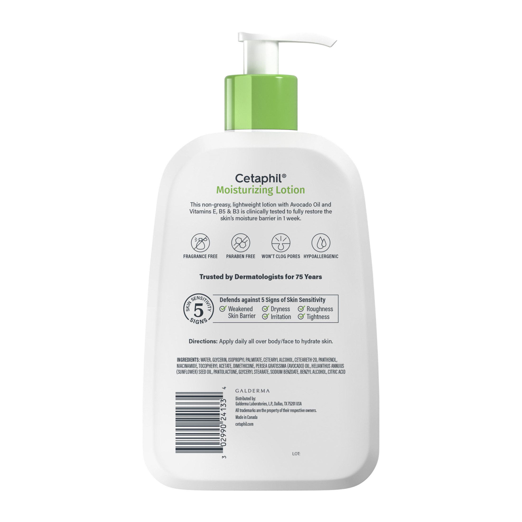 Cetaphil Moisturizing Face and Body Lotion, 16 fl oz photo 8