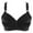 Black, variant on asdoklhq Summer Fall Sports Bras for Women 2023,Womens Fashion Plus Clearance Women Fashion Printed Bra Wire Free Underwear One-Piece Bra Everyday Underwear