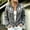 Blue, variant on Fair Isle Knitted Sweaters For Women Button up Long Sleeve Cardigans Crew Neck Fall Knit Jacket Graphic Sweaters Open Front Casual Tops Vintage Sweaters For Women Knit Outerwear,Beige,L