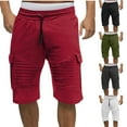 thumbnail image 1 of JDQJBZ Men's Athletic Gym Shorts Print Pocket Drawstring 5 Inch Sport Shorts, 1 of 5