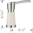 thumbnail image 2 of Blanco Artona Soap Dispenser - Truffle/Stainless Dual Finish, 2 of 7