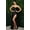 Black, variant on Women's Nox Anabel E1042 Cowl Neck Corset Satin Evening Elegant Gown With Pleated Skirt Silver Size 16