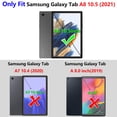 thumbnail image 3 of Screen Protector for Galaxy Tab A8 10.5 Inch SM-X200 SM-X205 SM-X207 Tempered Glass for Samsung Galaxy Tab A8 2021 2022 Released 3PCS A8 10.5 inch, 3 of 6